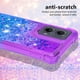 thumbnail image 3 of Funda para Motorola Edge 2024 5G Transparente con Brillos Carcasa Protectora Antigolpes con Glitter Brillante, 3 of 5