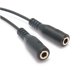thumbnail image 3 of GOOHOCHY Cable Divisor De Audio 3.5mm Negro Con Adaptador Para Auriculares Y Micrófono Portátil, 3 of 5