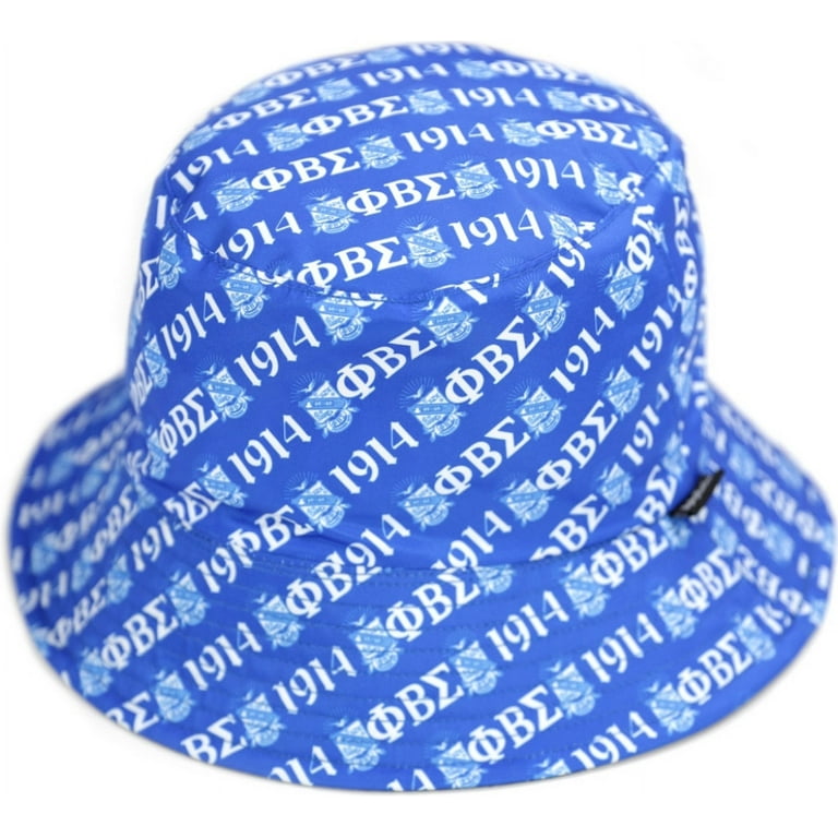 Big Boy Phi Beta Sigma Divine 9 S145 Reversible Mens Bucket Hat