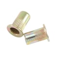 thumbnail image 1 of 50 pcs M10/M12/M8/M5/M6/M4/M4 Flat Head Rivet Nut Furniture Decoration Inst ent, 1 of 5