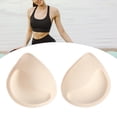 thumbnail image 5 of hengtong 2 Pieces Womens Nylon Bra Pads Breathable Comfortable Inserts Breast Enhancers for Underwear Swimwear Sports Bra Skin Color 3cm thick, 5 of 8