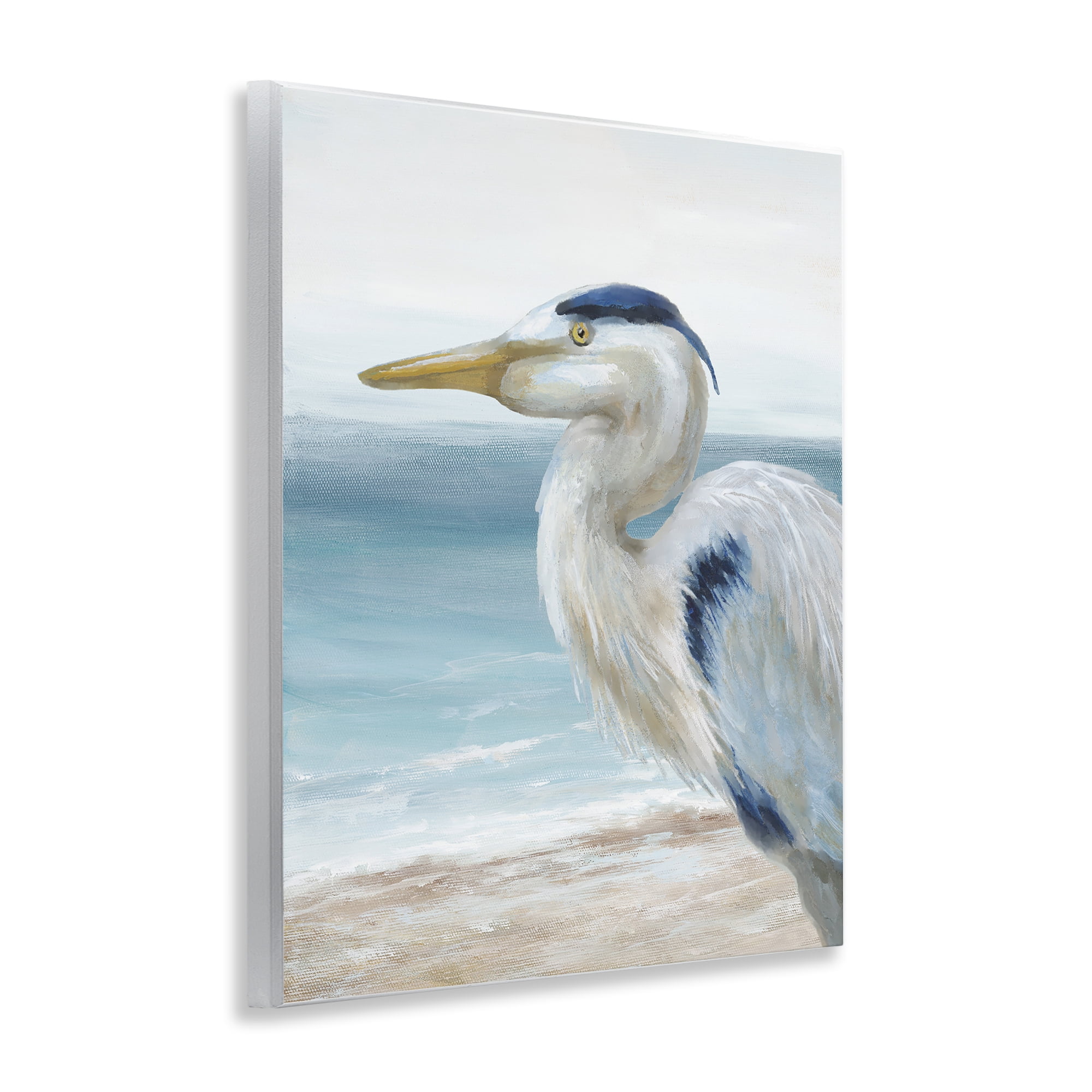 Stupell Industries Left Gazing Heron Wall Plaque Art, design by Nan