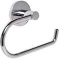 thumbnail image 1 of Chrome Bathroom Toilet Roll Holder Round. Wall Mounted Toilet Paper Holder Stainless Steel (Non Self Adhesive), 1 of 5