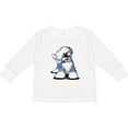 thumbnail image 3 of Inktastic Old English Sheepdog Boys or Girls Long Sleeve Toddler T-Shirt, 3 of 5