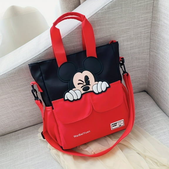 Cartoon Cute Crossbody Bag Multifunctional Casual Travel Handbag Korean Version Cute Cartoon Mickey Shoulder Bag