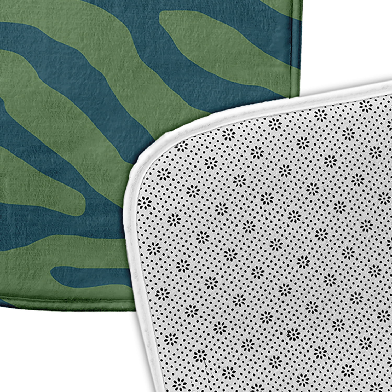 Simply Daisy Animal Stripe Pet Feeding Mat for Dogs and Cats