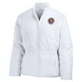 thumbnail image 4 of Women's WEAR by Erin Andrews  White Minnesota Vikings Packaway Full-Zip Puffer Jacket, 4 of 6