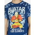 thumbnail image 4 of Avatar The Last Airbender Men's & Big Men's Graphic Print Tee with Short Sleeves, Sizes S-2XL, 4 of 5