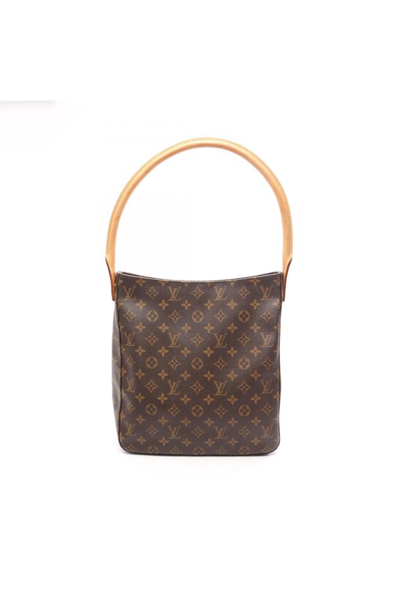 Pre-Owned Louis Vuitton Looping GM Monogram Shoulder Bag/Handbag, Coated Canvas and Leather,...