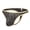 1Pack:Black, variant on Mens Sexy G String Bulge Pouch Breathable Lightweight Thong Underwear Black XXL