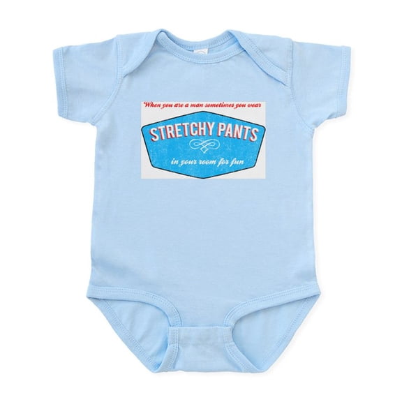 CafePress - Stretchy Pants (Vintage Look) Infant Creeper - Baby Light Bodysuit, Size Newborn - 24 Months
