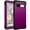 Purple, variant on Allytech Google Pixel 7A Case with Screen Protector - Rugged Hybrid PC Cover Military Grade Protection Shockproof Anti-Scratch Corner Protective Case Cover for Google Pixel 7A 6.1" - Darkblue