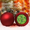 thumbnail image 4 of Bolas navideñas de Grinch para decoración navideña, decoración para fiestas, adornos para árboles, 4 of 5