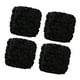 thumbnail image 4 of Hilo grueso de pompón, 4 bolas, cómodo para tejer a mano, hilo suave, hilo de peso para cojines, almohadas, bufandas, manualidades Negro, 4 of 8