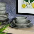 thumbnail image 2 of Gibson Elite Matisse 16-Piece Dinnerware Set - Green, 2 of 6