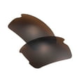 thumbnail image 4 of Walleva Brown Mr. Shield Polarized Replacement Lenses for Oakley Flak 2.0 Sunglasses, 4 of 9