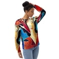 thumbnail image 4 of Domingo At Peace Unisex Sweatshirt (XS), 4 of 4