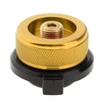 thumbnail image 2 of jinwen Camping Stove Butane Gas Adapter Fuel Tank For Long Tank Gold Type B Gold, 2 of 9