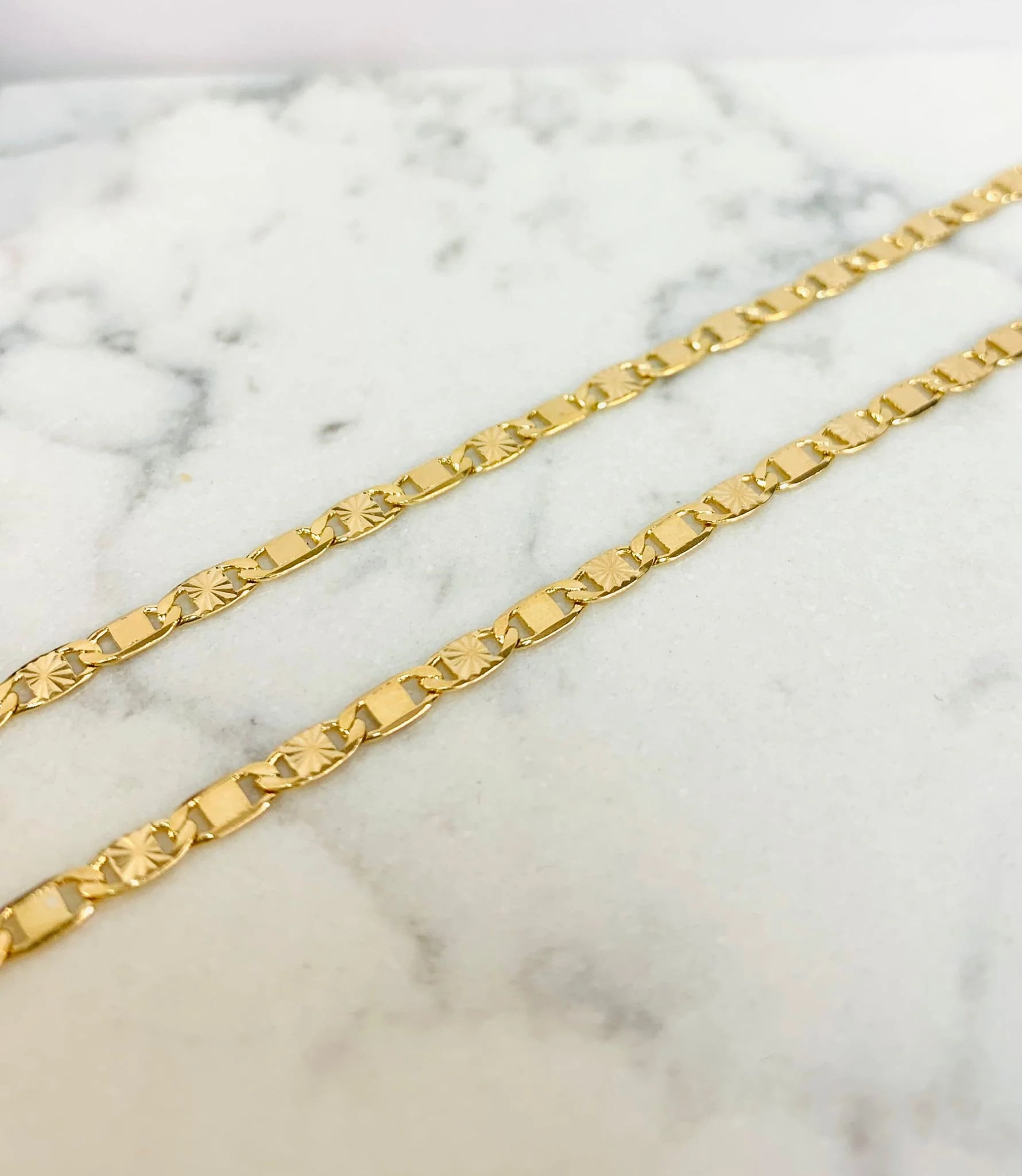 14K Gold Kids Paper Clip Chain Necklace – Baby Gold