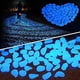 thumbnail image 3 of Glow Luminous Stones Guijarros Decoración Rocas de para jardín de blanco Zulema Piedras luminosas, 3 of 8