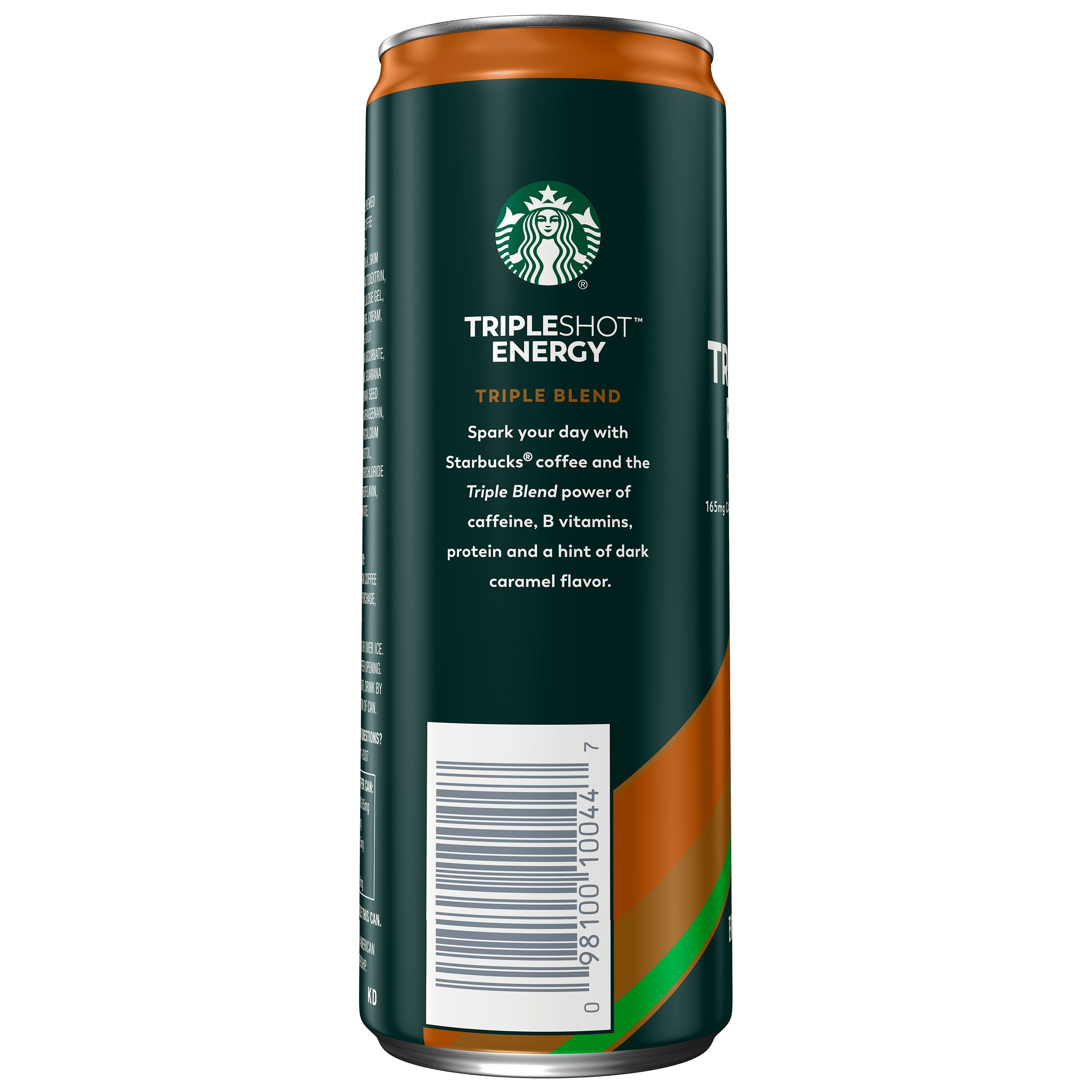 (4 pack) Starbucks Tripleshot Energy Coffee Beverage, Dark Caramel Flavor, 11 fl.oz Can