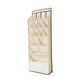thumbnail image 2 of Organizador de zapatos colgante para dormitorio, bolsa de almacenamiento colgante para puerta Beige 16 rejillas, 2 of 9