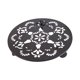 thumbnail image 2 of Soporte para macetas redondo hueco con ruedas para el hogar con ruedas bloqueables 34 cm, 2 of 9