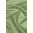 thumbnail image 2 of Gorgeous Home Linen 2-pc Semi-Sheer Sage Green Faux Silk See-Through Curtain Rod Pocket Panels 55" wide x 63" long each pc, 2 of 6
