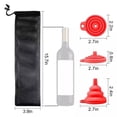 thumbnail image 2 of Bolsa de alimentación de malla para pájaros, comedero para pájaros al aire libre, bolsa colgante para semillas, bolsa de alimentación con embudo de comida para jardín al aire libre, 2 of 5