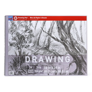 EconoCrafts: White Drawing Paper - 18 X 24