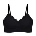 thumbnail image 2 of Zorckvet Nursing Bras for Breastfeeding Seamless V Neck Maternity Bra Women Pregnancy Breastfeeding Bra, 2 of 3