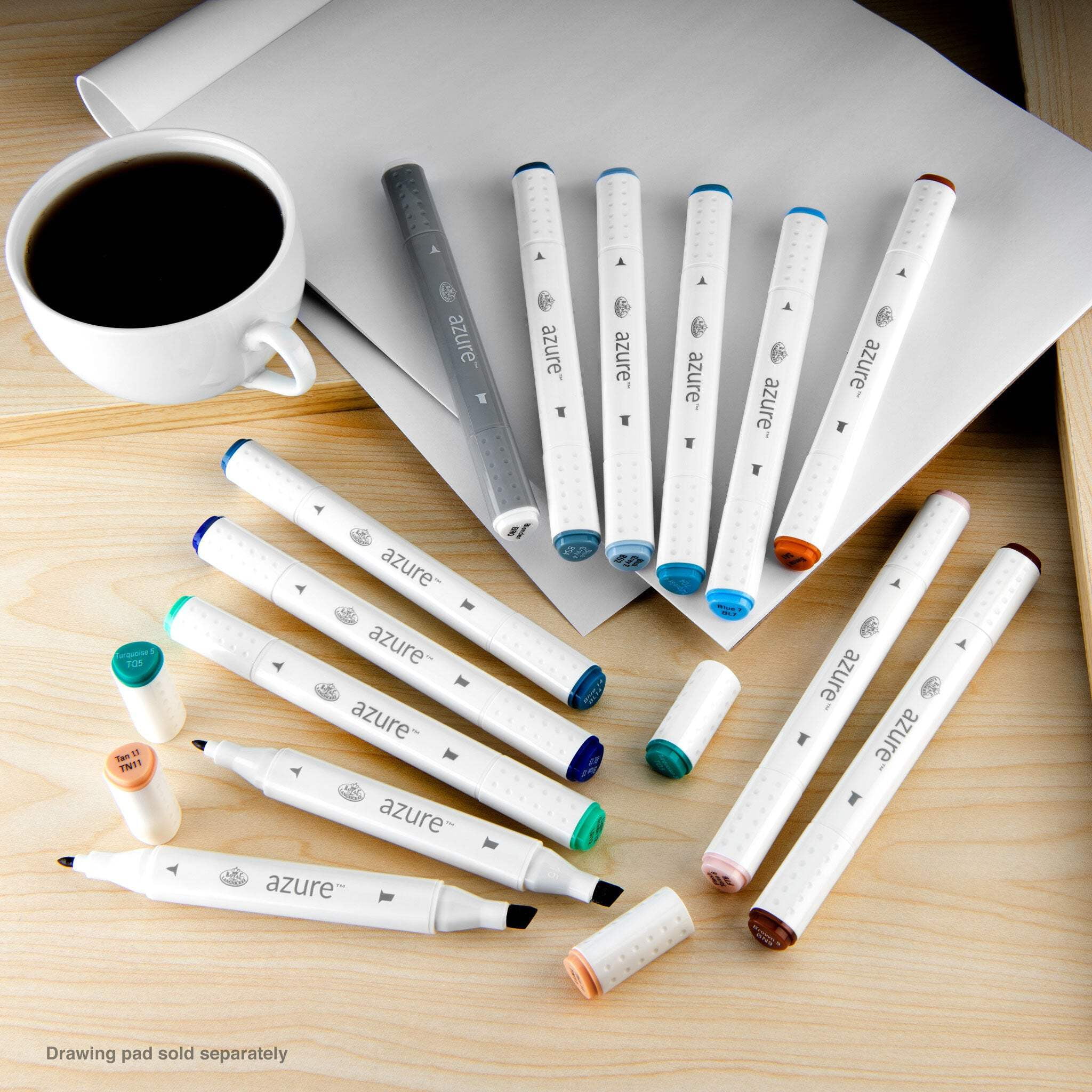 Royal & Langnickel Azure™ 13 pc Seashore Color Marker Set