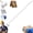 Double axis 50cm, variant on Roller Guide for Circular Saw, Adjustable Circular Saw Roller Guide, Positioning Calipers for Precise Measurements & Easy Wood Cutting, Cutting Machine Base Guide (Single axis 50cm)