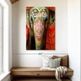 thumbnail image 2 of Elephant Stock Indian Festival Elephant Wall Art - Vertical Canvas Wall Art - Living Room Wall Decor - Animal Canvas - Brown And Red Decor - 32" x 48", 2 of 8