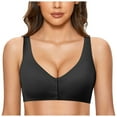 thumbnail image 3 of Comfortable Adjustable Bra No Underwire Seamless Bra For Women Womens Front Closure Bras Push up Bras Sports Bras Underwire Strap Less Bra Support Sports Bras for Women Push up Bra Women Sports Bras, 3 of 3