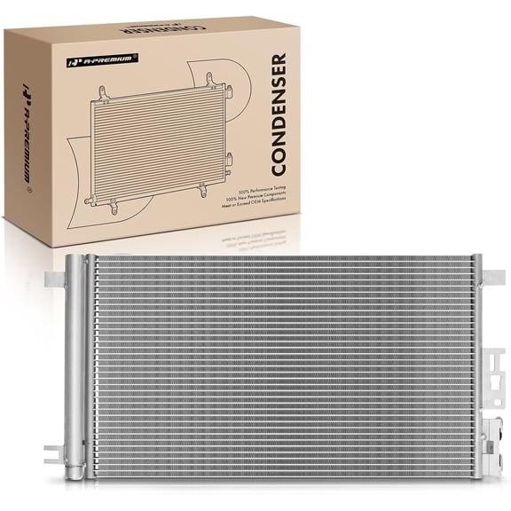 A-Premium Air Conditioning A/C Condenser Compatible with Chevrolet Cobalt 2005-2010 Pontiac G5 2007-2010 Pursuit 2005-2006 Saturn Ion 2003-2007 2.0L 2.2L 2.4L