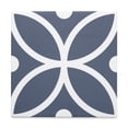 thumbnail image 5 of The Tile Life Circa 8" x 8" Bergen Azul Geometric Pattern Matte Porcelain Tile Sample, 1 Piece, 5 of 11