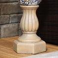 thumbnail image 2 of Sunnydaze Contemporary Pillar Indoor/Outdoor Gazing Globe Stand - Autumn Leaf, 2 of 7