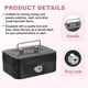 thumbnail image 3 of Caja de Dinero Pequeña, Caja Fuerte Mini, Caja de Ahorro de Dinero con Llaves para Efectivo, Relojes, Joyas y Objetos Personales, Negra, 3 of 6