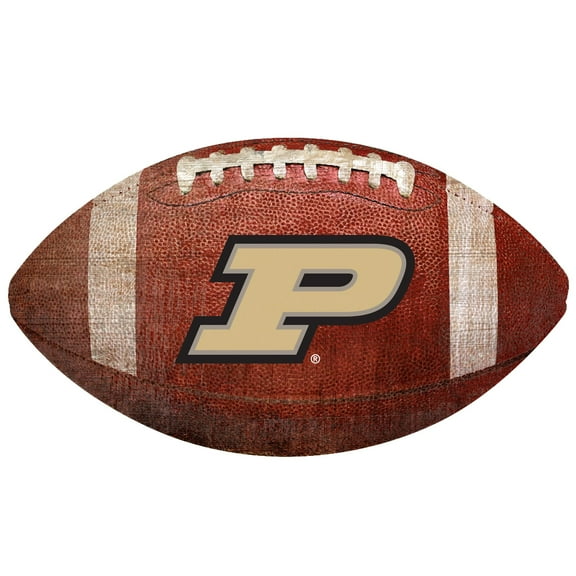 Purdue Boilermakers 12'' Football Sign