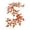 B, variant on Vine Garland, Chenille Sticks Maple Leaf Branch, Fall Tone Foliage Vine, Artificial Greenery for Front Door, Patio, Living Room, Holiday Gathering and Indoor Outdoor Ornament
