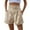 Beige, variant on Vedolay Women's Summer Shorts Short for Womens Casual Elastic Waist Bowknot Summer Shorts with Pockets,Beige S