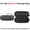 black, variant on Storage Case for DJI Pocket 4, Shock-Resistant and Drop-Proof Portable PU Travel Case Dust-proof EVA Protective Carrying Case for DJI Pocket 4 Gimbal Camera Accessory