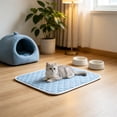 thumbnail image 5 of Cooling Mat for Dogs Cats Non Slip Bottom Portable Pet Cooling Pad Washable Large Puppy Ice Pad for Crate Sofa Floor Hot Weather Relief, 5 of 7