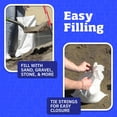 thumbnail image 6 of DURASACK® Sand Bags with Tie Strings, Heavy Duty, 15" x 27", White, 25 Count, 6 of 11