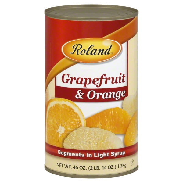 Roland Grapefruit & Orange Segments in Light Syrup, 46.0 OZ Walmart