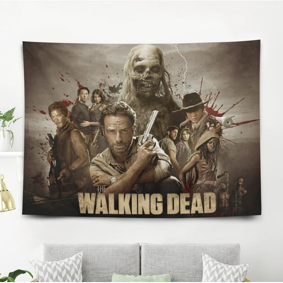 The Dead Walking Wall Tapestry Wall Decoration Wall Hanging for Bedroom Livingroom Home Decor