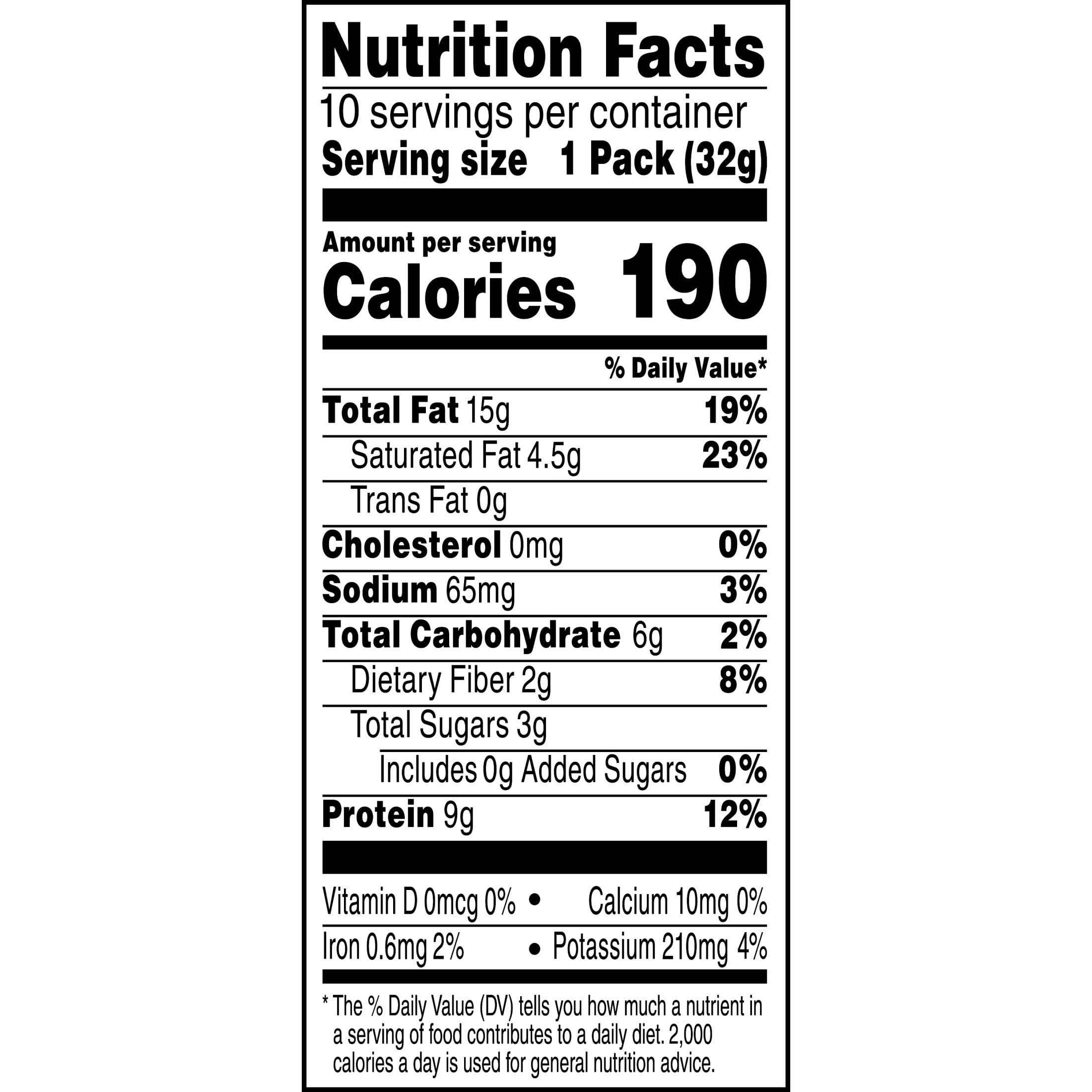 RX Nut Butter Gluten-Free Chocolate Peanut Butter, Protein Snack, 10 Count