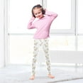 thumbnail image 5 of joogoo Girls' Leggings Ducks Yoga Pants 9-10T, 5 of 8