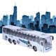 thumbnail image 4 of 1:50 Scale Simulated Transport Bus Model Pull Back Alloy Toy with Light and Music for Kids (White), 4 of 4